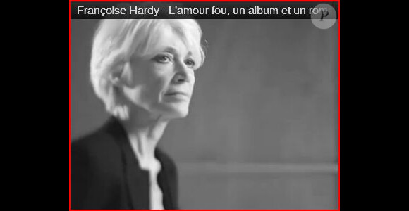Image du court clip de présentation de Pourquoi vous ?, nouveau single de Françoise Hardy extrait de l'album L'Amour fou