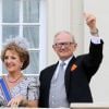 La princesse Margriet et son mari Pieter Van Vollenhoven. La famille royale des Pays-Bas le 18 septembre 2012 lors du Prinsjesdag, jour annuel d'inauguration solennelle de la nouvelle année parlementaire.