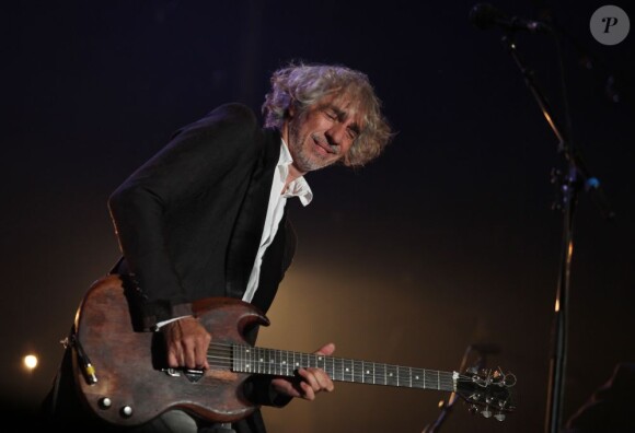 L'ex-guitariste de Téléphone Louis Bertignac à Paris, le 25 septembre 2012.