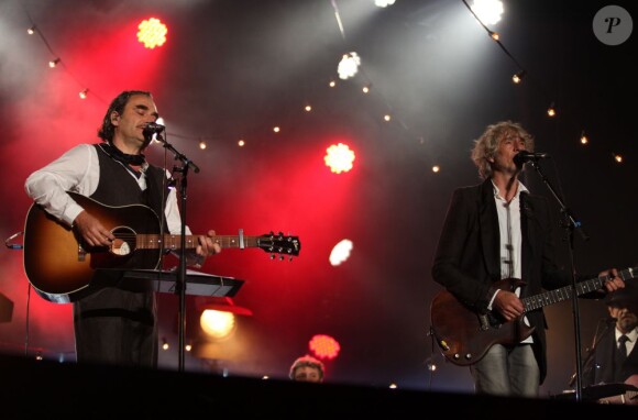 Louis Bertignac et Stephen Eicher en live à Paris, le 25 septembre.