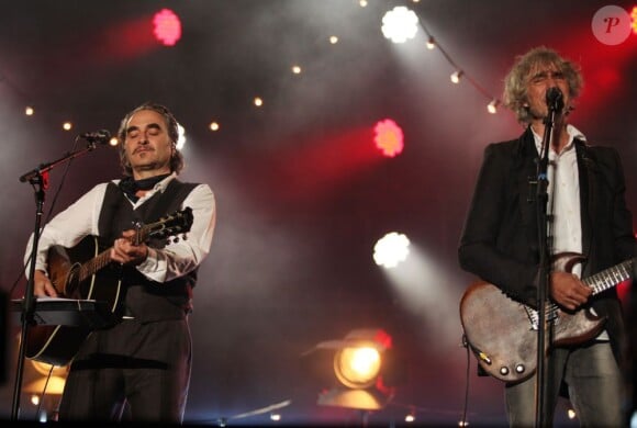Louis Bertignac et Stephan Eicher en live à Paris, le 25 septembre.