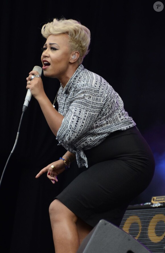Emeli Sandé en concert à Hyde Park, Londres, le 8 septembre 2012.