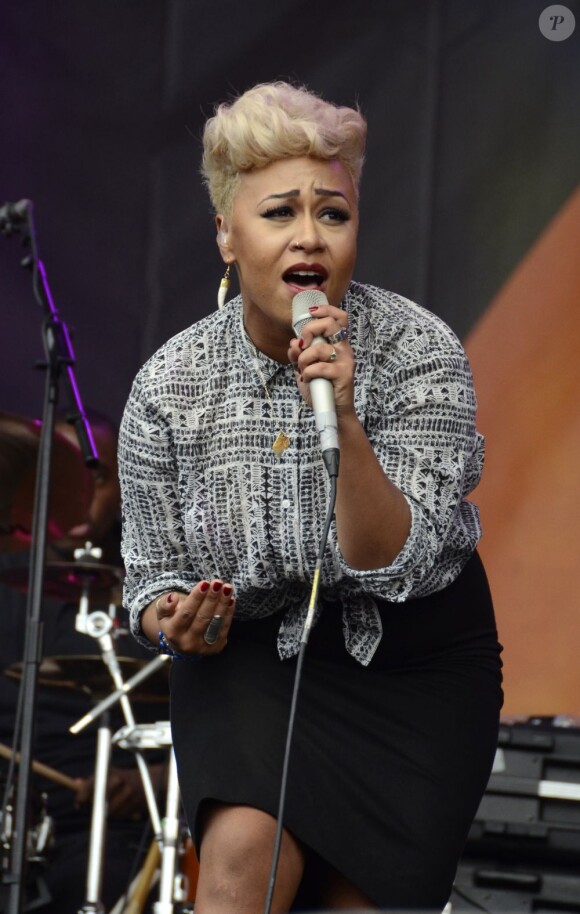 Emeli Sandé en concert à Hyde Park, Londres, le 8 septembre 2012.