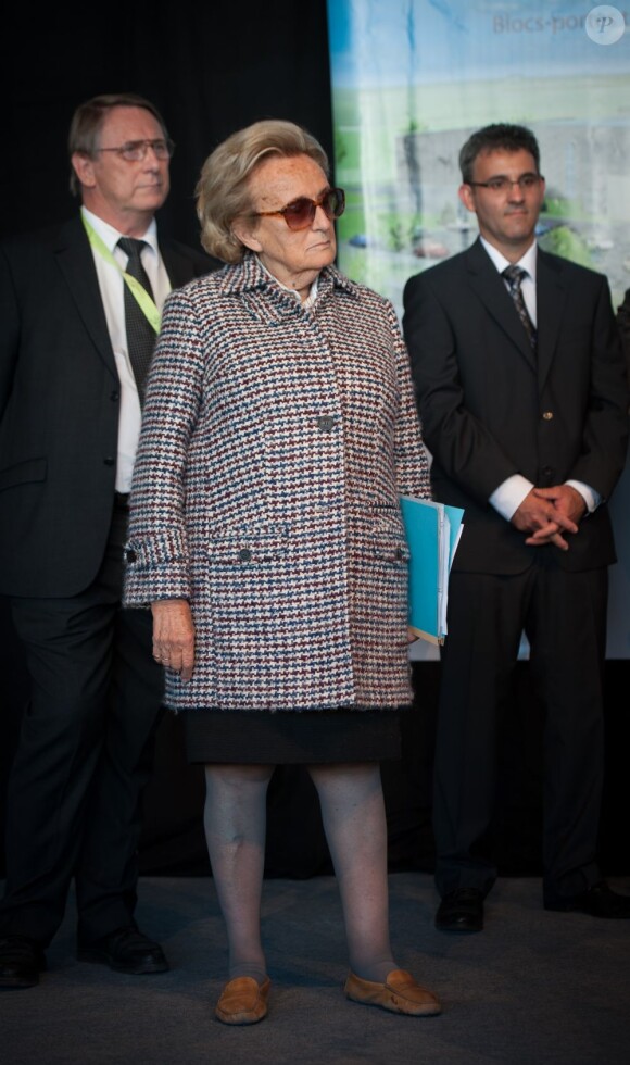 Bernadette Chirac à Eyrein le 14 septembre 2012