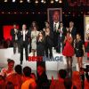 Photos exclusives de Carla Bruni et tous les grands artistes applaudissant Charles Aznavour prises en live sur l'émission Hier Encore diffusée le 29 septembre en prime time sur France 2