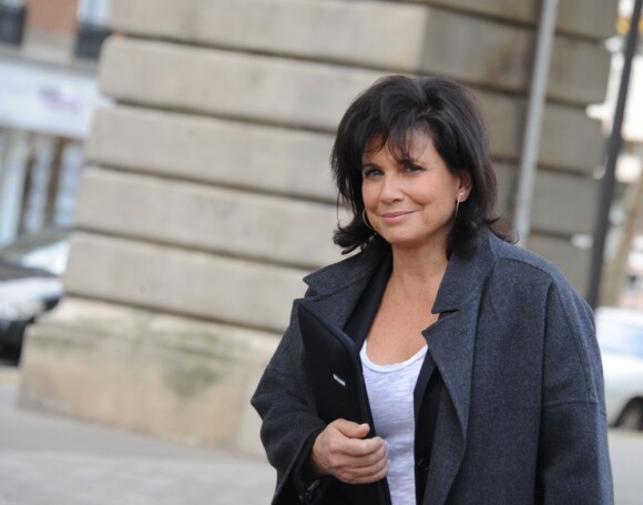 Anne Sinclair à Paris le 23 juin 2012.