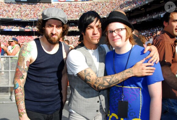Fall Out Boy en 2007. Le 29 septembre 2012, Patrick Stump, ex-chanteur du groupe dissout fin 2009, a épousé sa compagne de longue date Elisa.