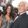 Jean-Paul Belmondo et Barbara Gandolfi en mai 2011au Festival de Cannes