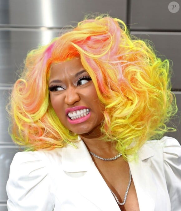 Nicki Minaj lors de la présentation du jury d'American Idol saison 12, le 16 septembre 2012 à New York.