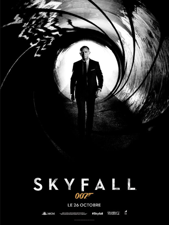 Affiche de Skyfall, en salles le 26 octobre 2012