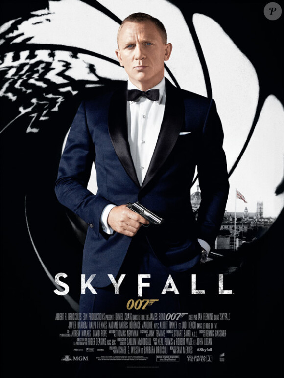 Affiche de Skyfall, en salles le 26 octobre 2012