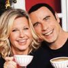La pochette de l'album de John Travolta et Olivia Newton-John, This Christmas.