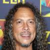 Kirk Hammett (de Metallica) à la première de Celebration Day au Ziegfeld Theatre de New York, le 9 octobre 2012.