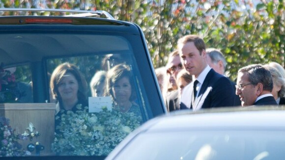 Le prince William ému aux obsèques d'Olga Powell, son ancienne nounou...