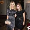 La princesse Beatrice d'York quittant avec Tess Daly la soirée caritative Maggie's Autumn au Mandarin Imperial de hyde Park, à Londres, le 9 octobre 2012.