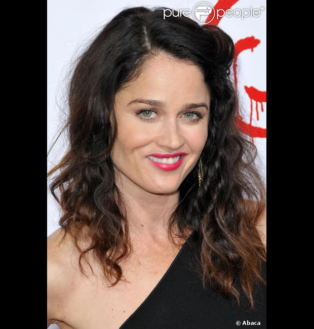 Robin Tunney lors de la soirée célébrant le 100e épisode de la série Mentalist, à Los Angeles, le 13 octobre 2012