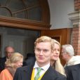Le prince Christian de Prusse au mariage religieux de la duchesse Rixa d'Oldenburg et Stephan Sanders, samedi 13 octobre 2012 à Hambourg.