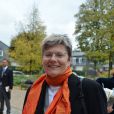 La comtesse helen d'Oldenburg au mariage religieux de la duchesse Rixa d'Oldenburg et Stephan Sanders, samedi 13 octobre 2012 à Hambourg.
