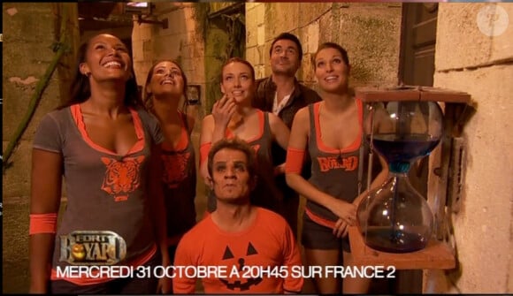 Les Miss ont envahi le fort dans Fort Boyard Halloween, le mercredi 31 octobre 2012 sur France 2