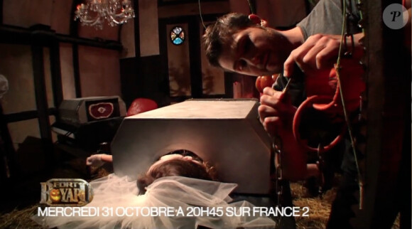 dans Fort Boyard Halloween, le mercredi 31 octobre 2012 sur France 2