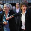 Le groupe Rolling Stones à l'avant-première du documentaire Crossfire Hurricane à Londres, le 18 octobre.