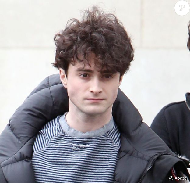Daniel Radcliffe sur le tournage de Kill Your Darlings le 11 avril 2012 à NEw York