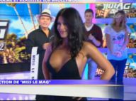 Hollywood Girls 2 - Le Mag : Ayem, très décolletée, joue les mannequins sexy