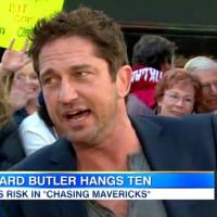 Gerard Butler : Comment il a frôlé la mort sur le tournage de Chasing Mavericks