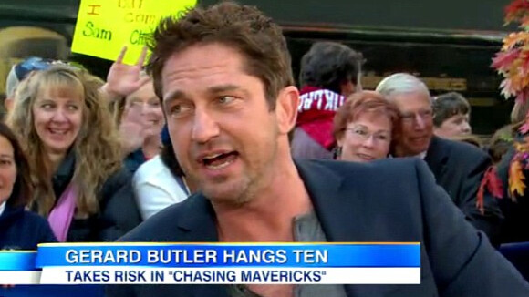 Gerard Butler : Comment il a frôlé la mort sur le tournage de Chasing Mavericks