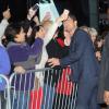 Gerard Butler signe des autographes et rencontre ses fans, à New York, le lundi 22 octobre 2012.