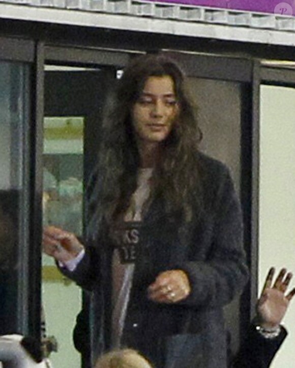 Eleanor, la petite amie de Louis Tomlinson, du groupe One Direction, lors d'un match de charité, le lundi 22 octobre à Doncaster, en Angleterre.