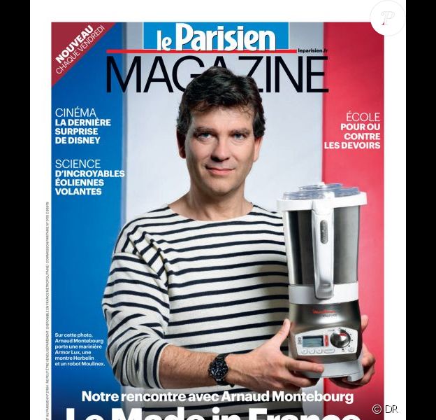 Une du Parisien Magazine avec Arnaud Montebourg, 19 ovtobre 2012.