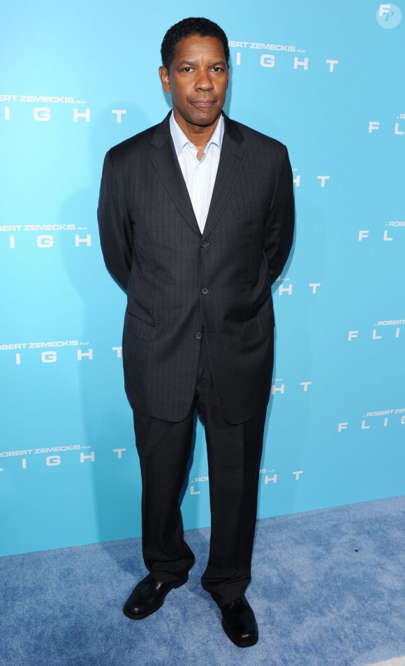 Denzel Washington à l'avant-première du film Flight à Los Angeles, le 23 octobre 2012.