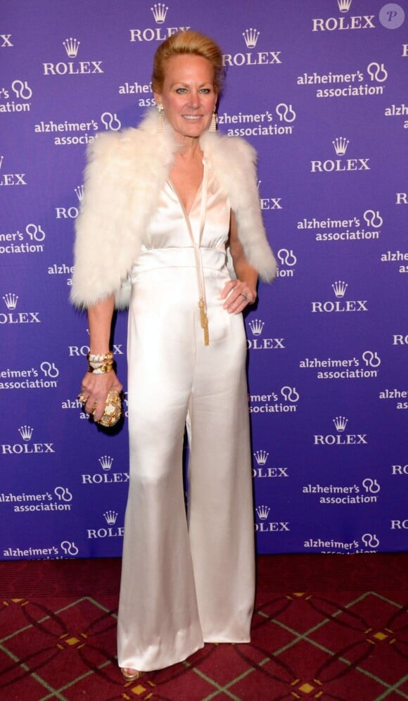 Muffie Potter à la soirée de gala Rita Hayworth pour lutter contre Alzheimer à New York, le 23 octobre 2012.