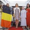 La princesse Mathilde de Belgique au Olgunlasma Fashion Institute à Ankara, en Turquie, le 18 octobre 2012.