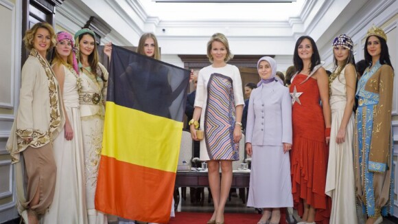 Princesse Mathilde : L'élégante ambassadrice belge a tenu son rang en Turquie