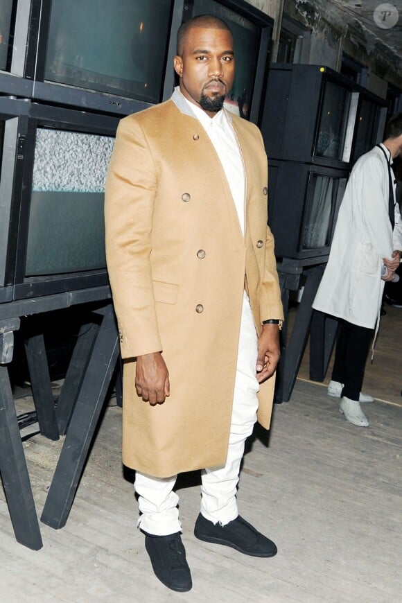 Kanye West à la soirée H&M et Maison Martin Margiela à New York