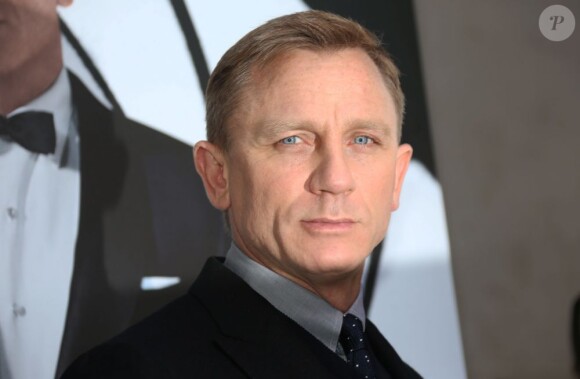 Daniel Craig lors du photocall du film Skyfall le 25 octobre 2012 à Paris