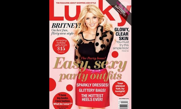 Britney Spears - Lucky Magazine daté de novembre 2012.