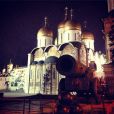 Photo du Kremlin postée par Laeticia Hallyday sur Instagram et Twitter.