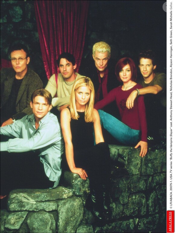 Le casting de Buffy contre les vampires.