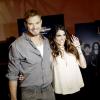 Fan Event pour le film Twilight - chapitre 5 : Révélation (2e partie) à Dublin le 27 octobre 2012 avec Kellan Lutz et Nikki Reed, alias Emmett Cullen et Rosalie Hale dans la saga