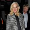 Gwen Stefani sort d'un restaurant à Londres, après avoir mangé avec son fils Zuma, le 27 septembre 2012.