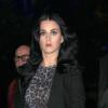La belle Katy Perry arrive au match de basket des Lakers à Los Angeles, le 30 octobre 2012