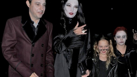Kate Moss méconnaissable en famille, Gwen Stefani en morte sexy pour Halloween