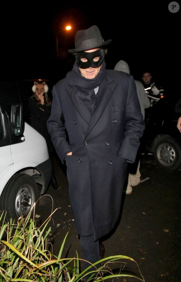 Bryan Ferry à la soirée Halloween de Jonathan Ross à Londres, le 31 octobre 2012.
