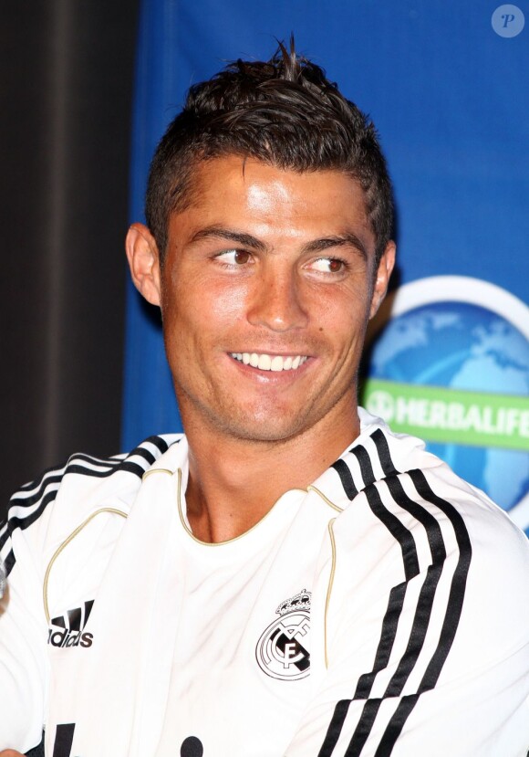 Le footballeur Cristiano Ronaldo à Los Angeles le 12 juillet 2012.