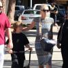 Exclu : Sharon Stone et son fils aîné Roan dans les rues de West Hollywood, à Los Angeles, le 4 novembre 2012.