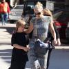 Exclu : Sharon Stone et son fils aîné Roan dans les rues de West Hollywood, à Los Angeles, le 4 novembre 2012.