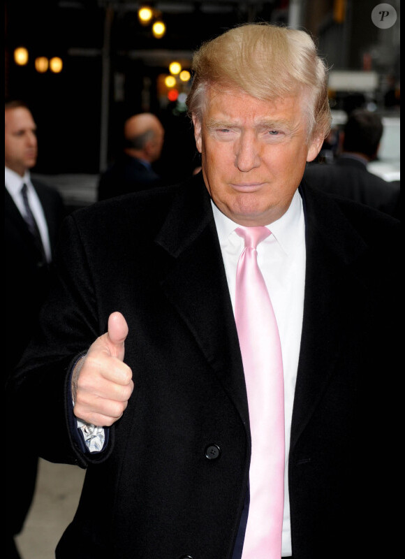 Donald Trump en octobre 2012 à New York